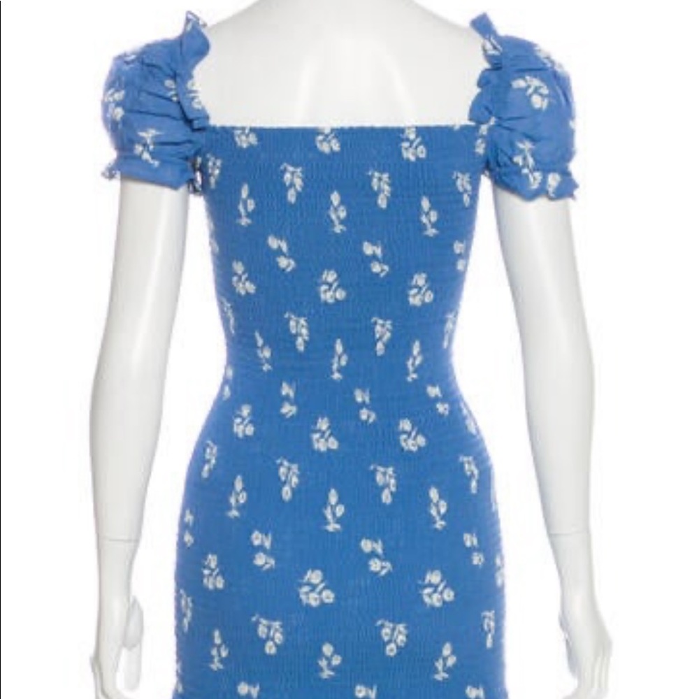 Reformation Puff Sleeve Mini Dress XS
